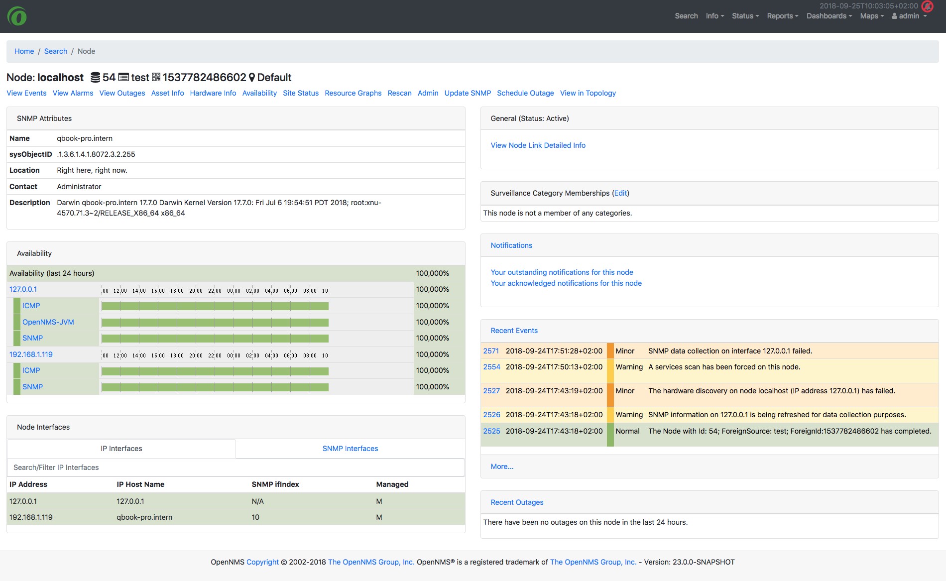 Node-Page Screenshot